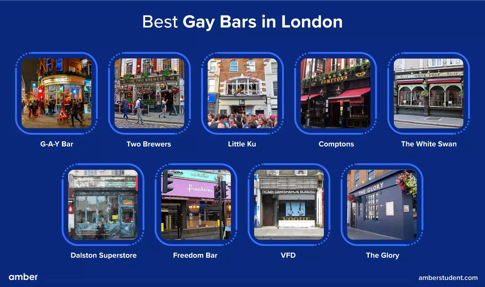 15 Best LGBTQ+ Clubs and Hangouts In London Amber